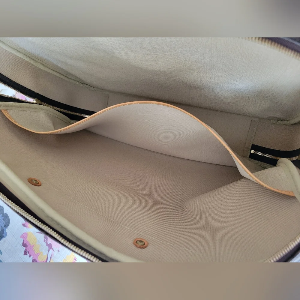 LOUIS VUITTON ALIZÉ 24 HOUR TRAVEL BAG WITH STRAP - Picture 11 of 16